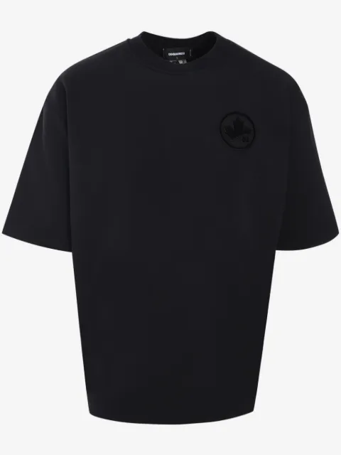 DSQUARED2 playera con aplique del logo
