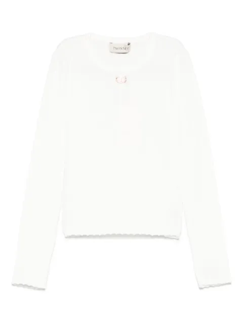 TWINSET Kids ribbed T-shirt  