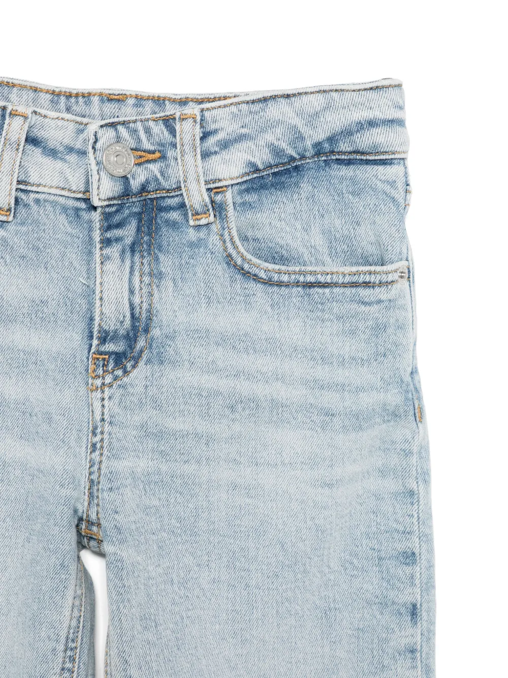 Calvin Klein Kids Straight jeans Blauw