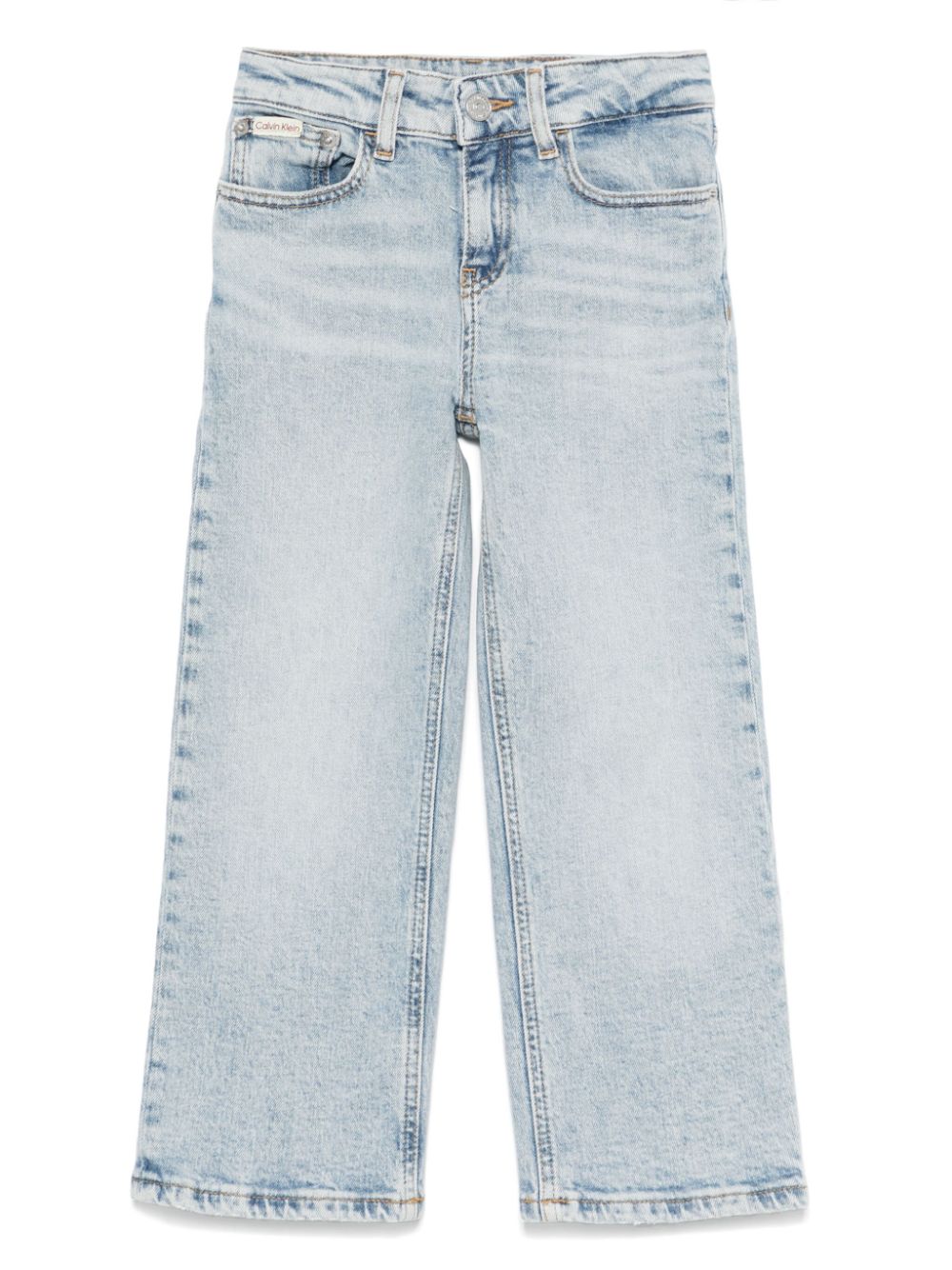 Calvin Klein Kids straight jeans - Blue