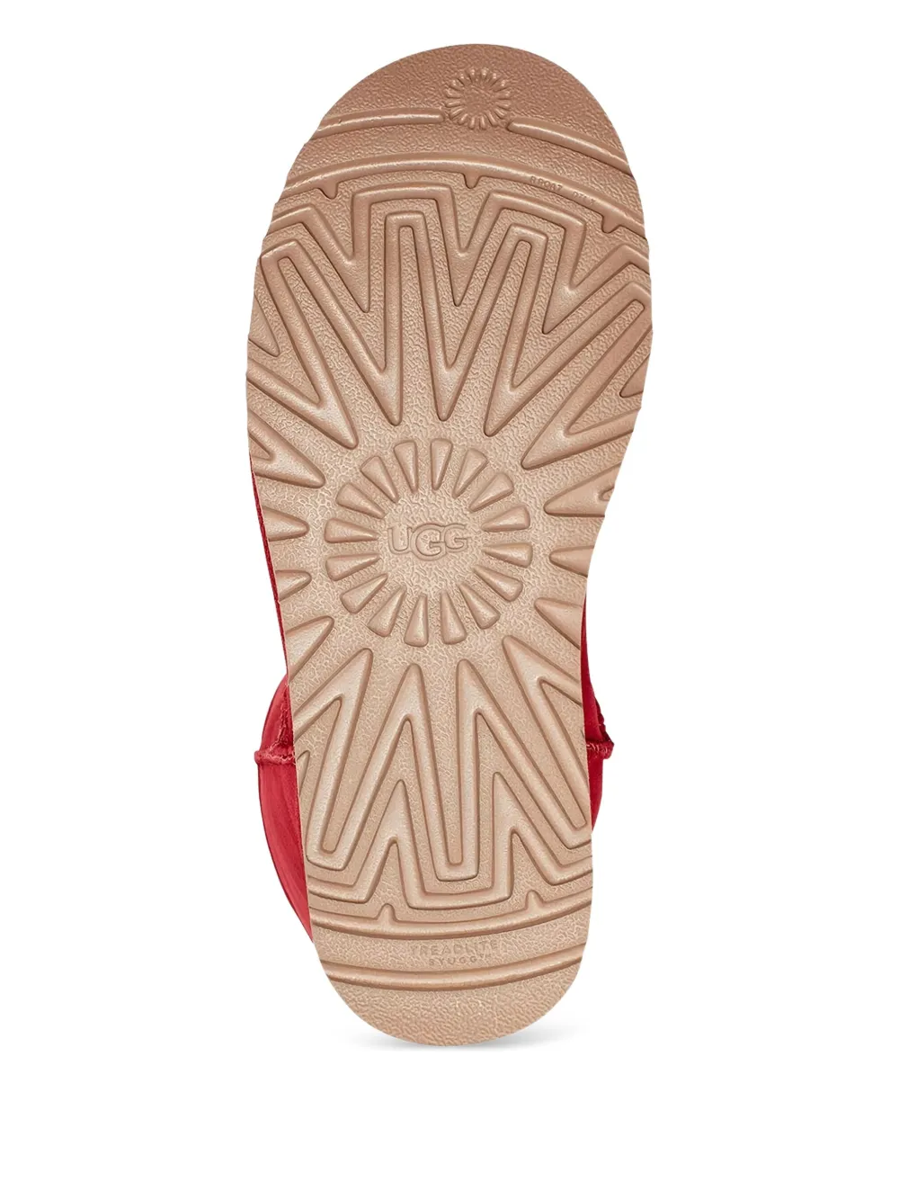UGG Classic Short II "Ribbon Red" ankle boots