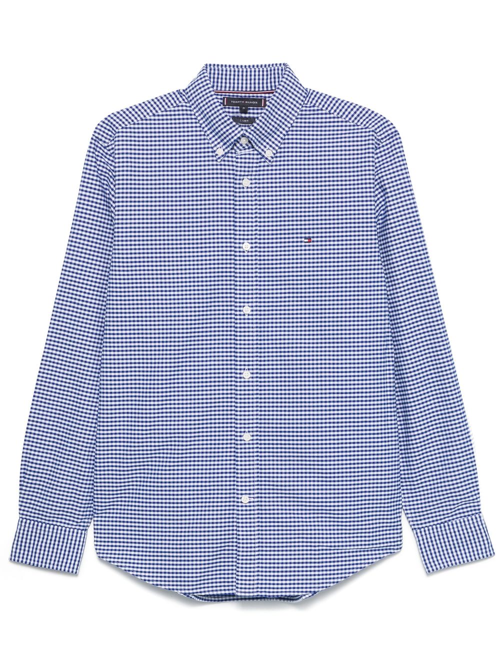 Tommy Hilfiger gingham check-pattern shirt - Blue