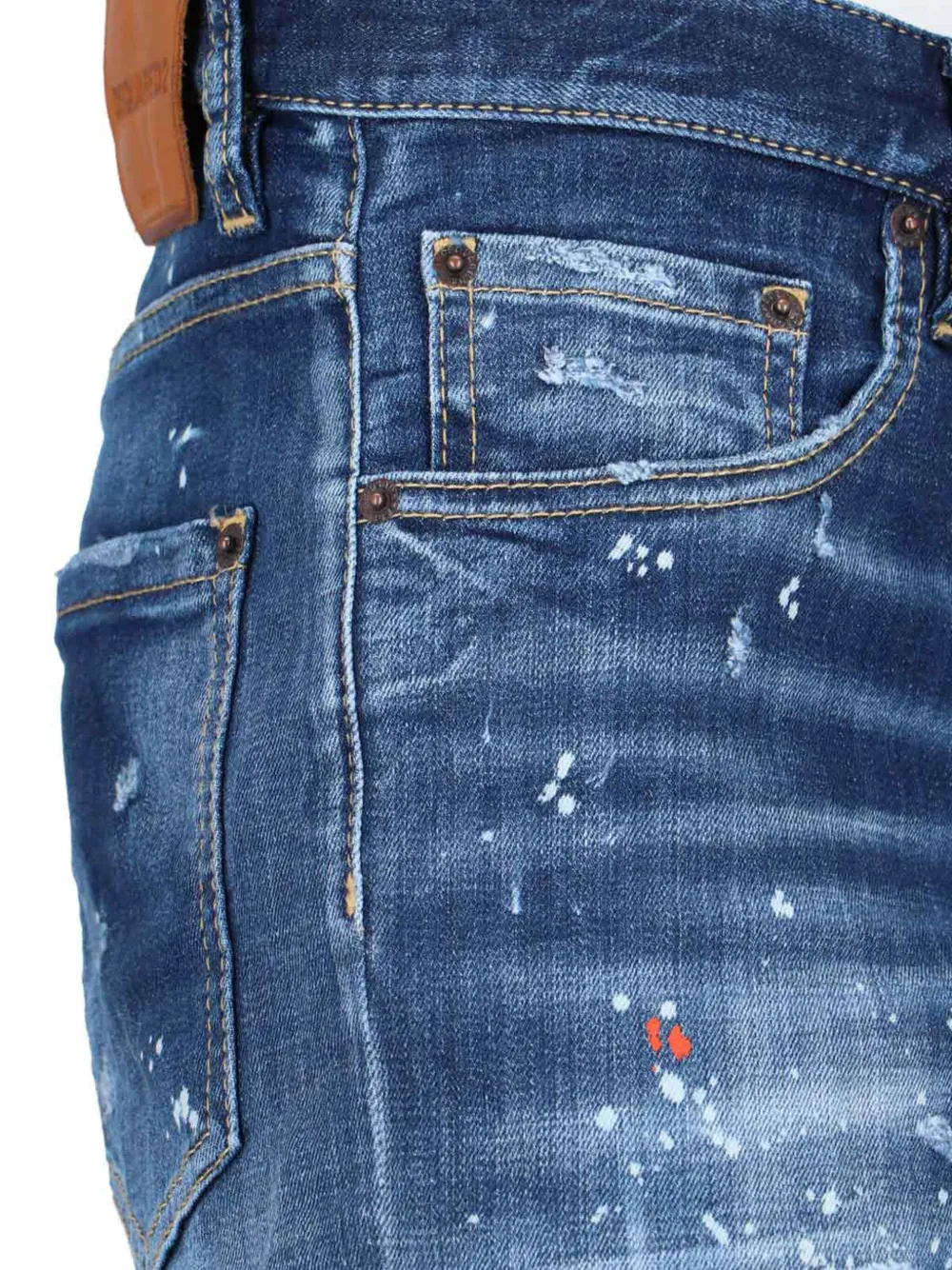DSQUARED2 Slim-fit jeans Blauw