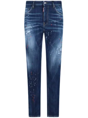 DSQUARED2 Twin Pack Layered Loose Jeans | Blue | FARFETCH