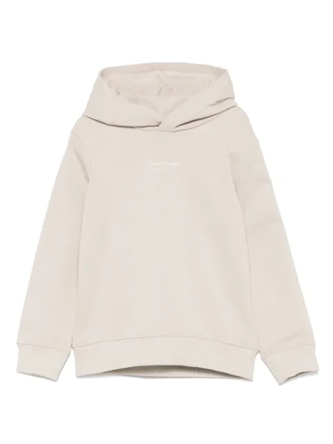 Calvin Klein Kids raised-logo hoodie