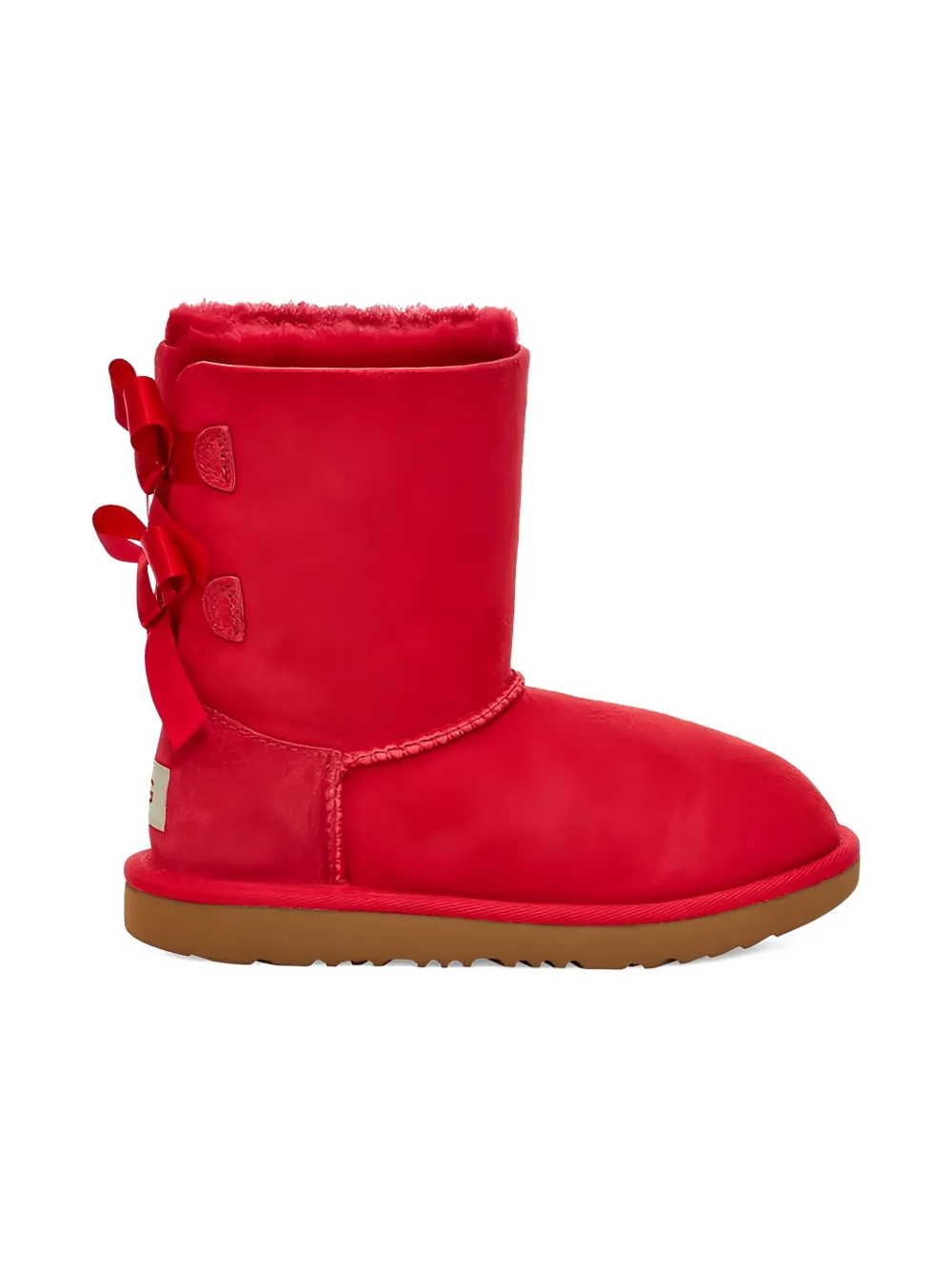 UGG Kids Bailey Bow II "Ribbon Red" boots
