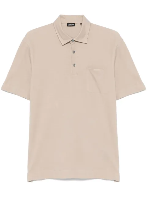 Zegna cotton polo shirt