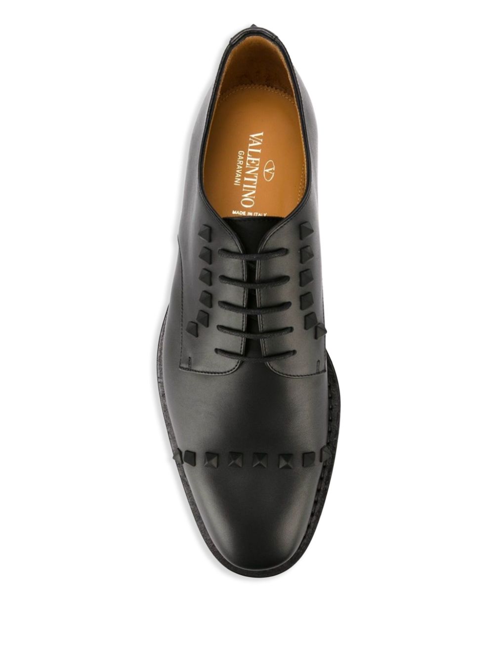 Valentino Garavani Rockstud derby shoes Black