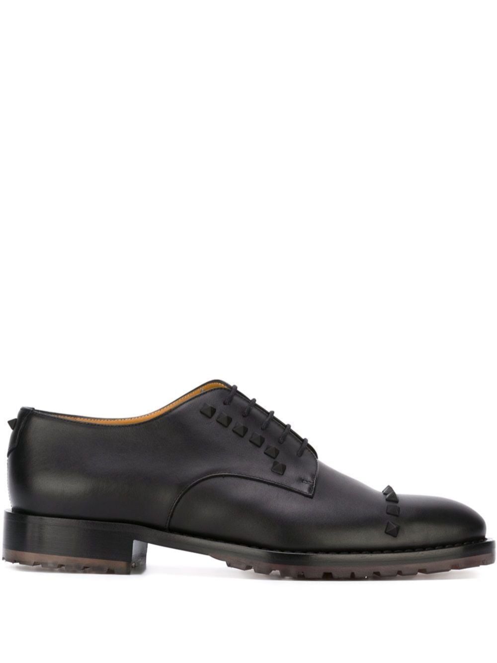 Valentino Garavani Rockstud derby shoes Black