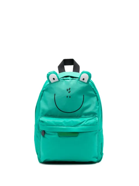 Stella McCartney Kids frog graphic backpack