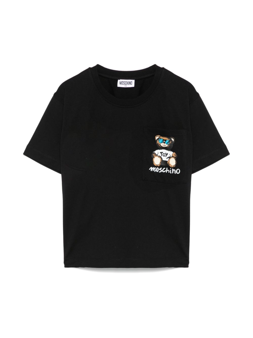 Moschino Kids Teddy-Bear T-shirt Zwart