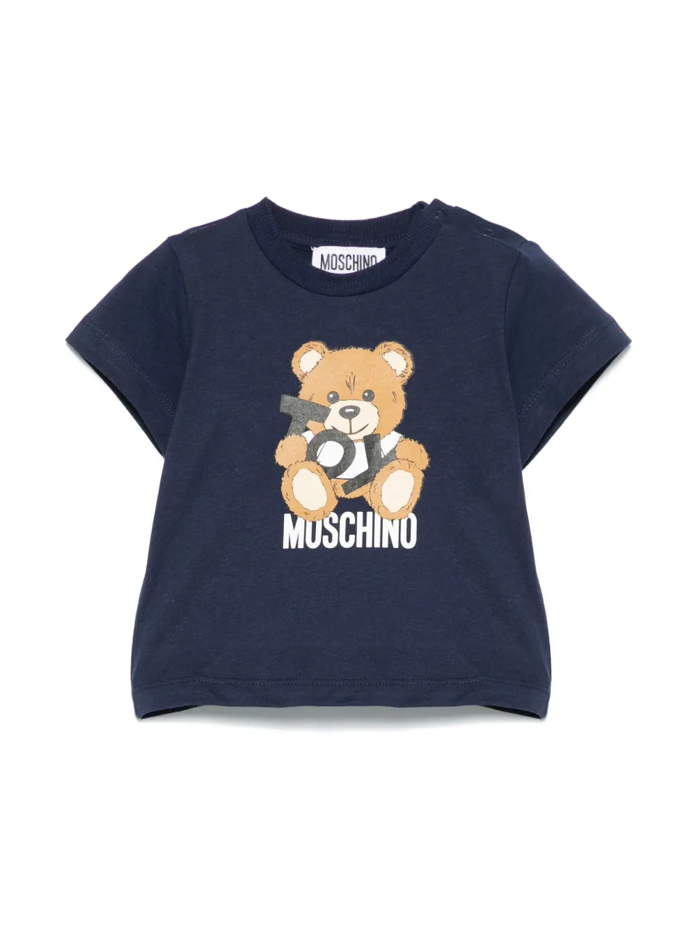Moschino Teddy Bear-print T-shirt In Blue