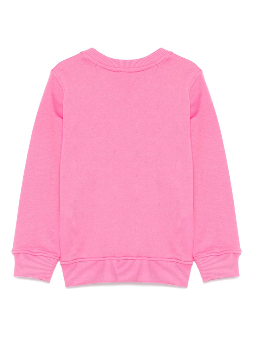 Moschino Kids logo-print sweatshirt - Roze