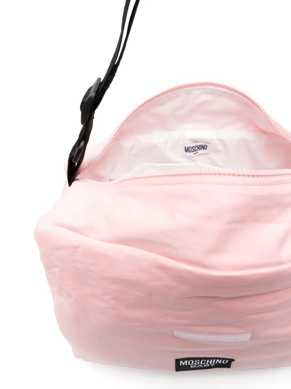 Moschino Teddy Bear-print Changing Bag In Pink