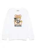 Moschino Kids Teddy Bear-motif sweatshirt - White