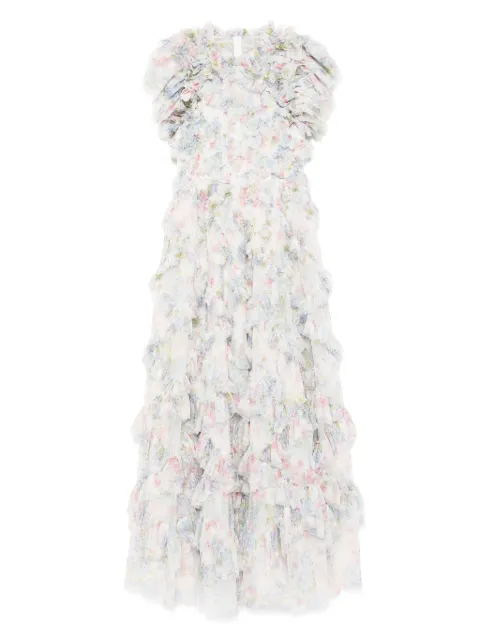 Needle & Thread vestido de fiesta Hydrangea Genevieve