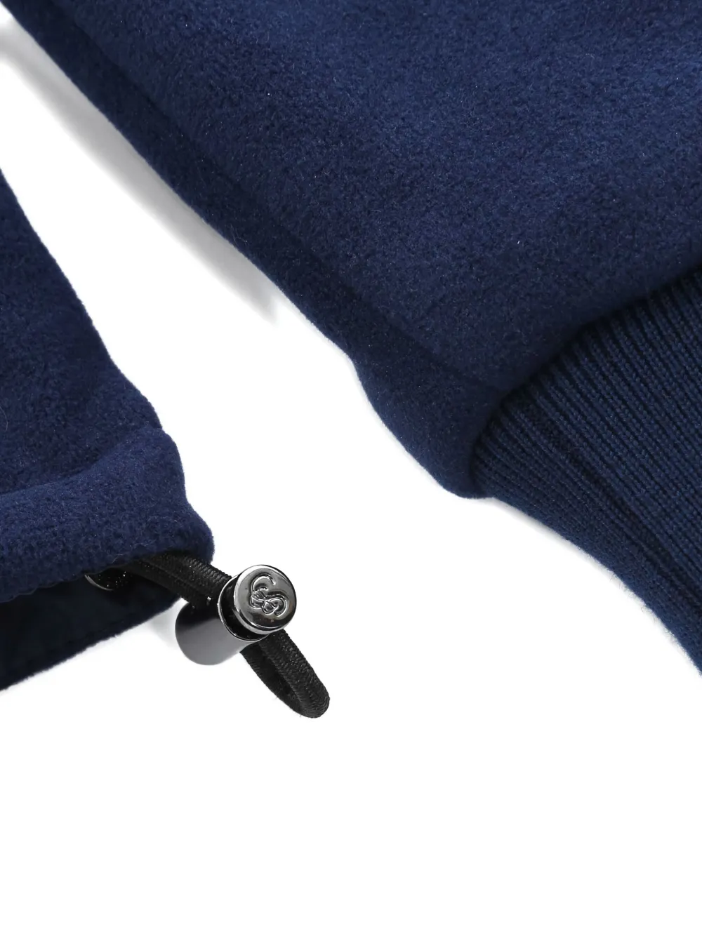 SANDBANKS Gewatteerd jack met fleece vlakken Blauw