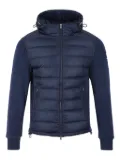 SANDBANKS fleece-paneled quilted padded jacket - Blue