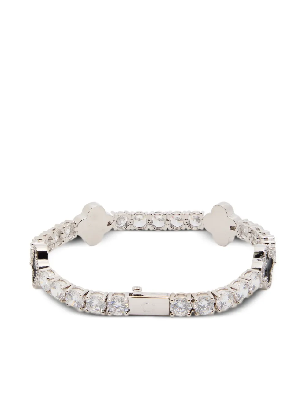 CERNUCCI Motif clover tennis bracelet | Image 2