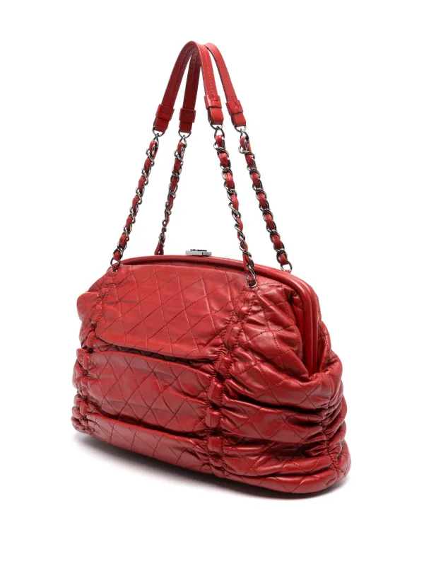 CHANEL Pre-Owned 2006-2008 キルティング ハンドバッグ | レッド 