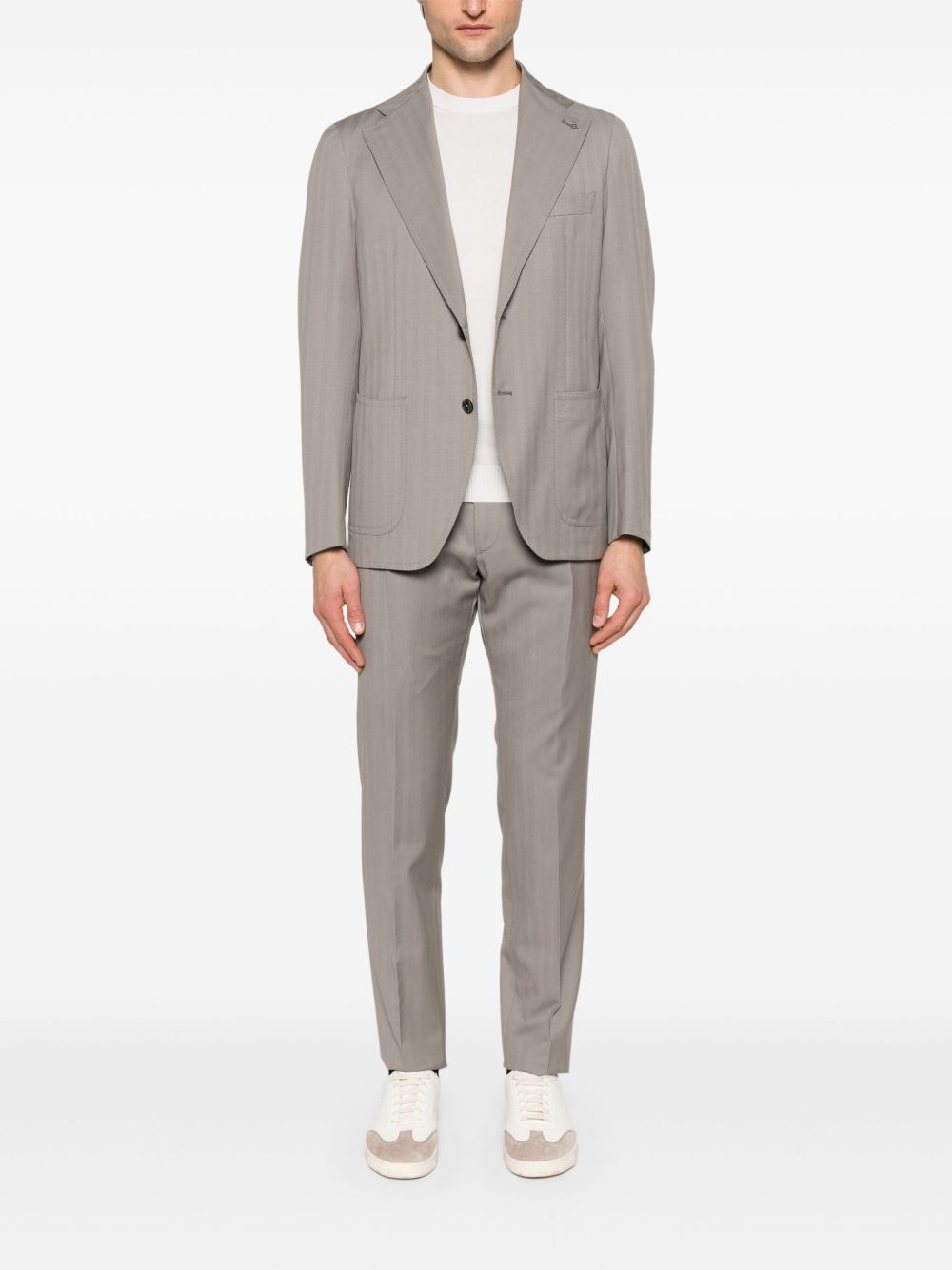 Tagliatore single-breasted suit - Beige