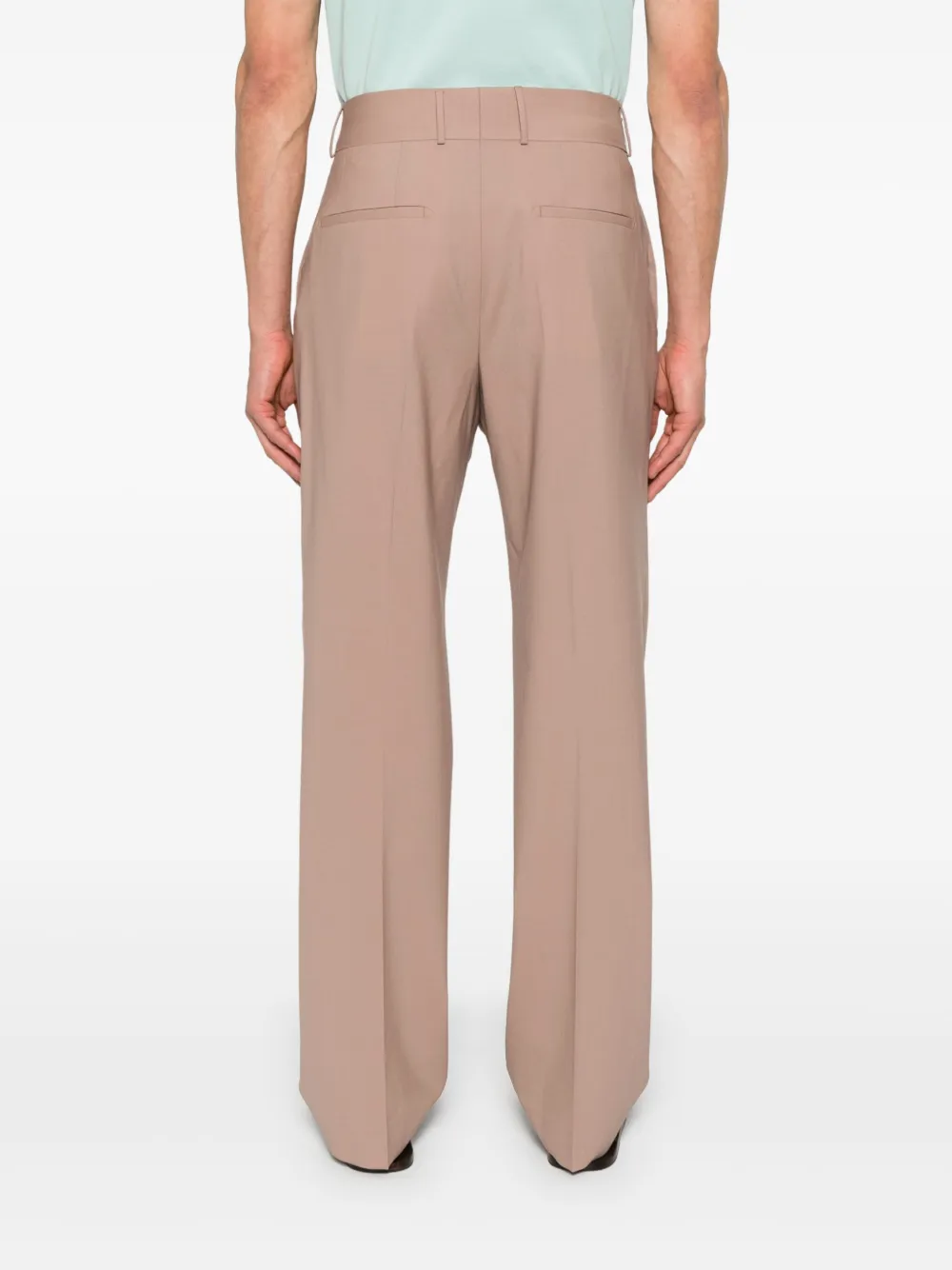 Shop Tagliatore Naples Trousers In 褐色