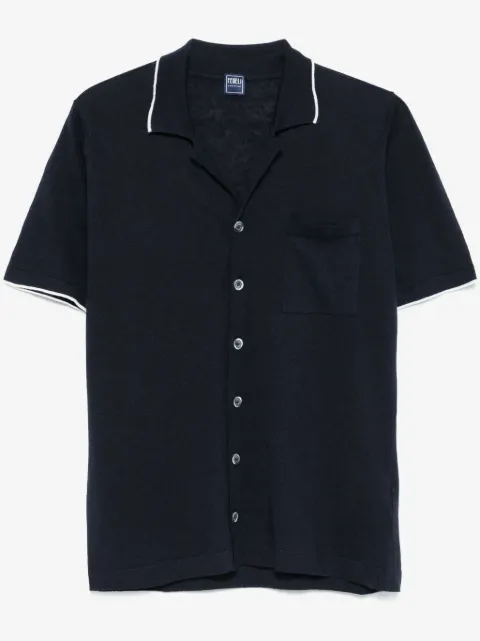 Fedeli contrasting-trim shirt