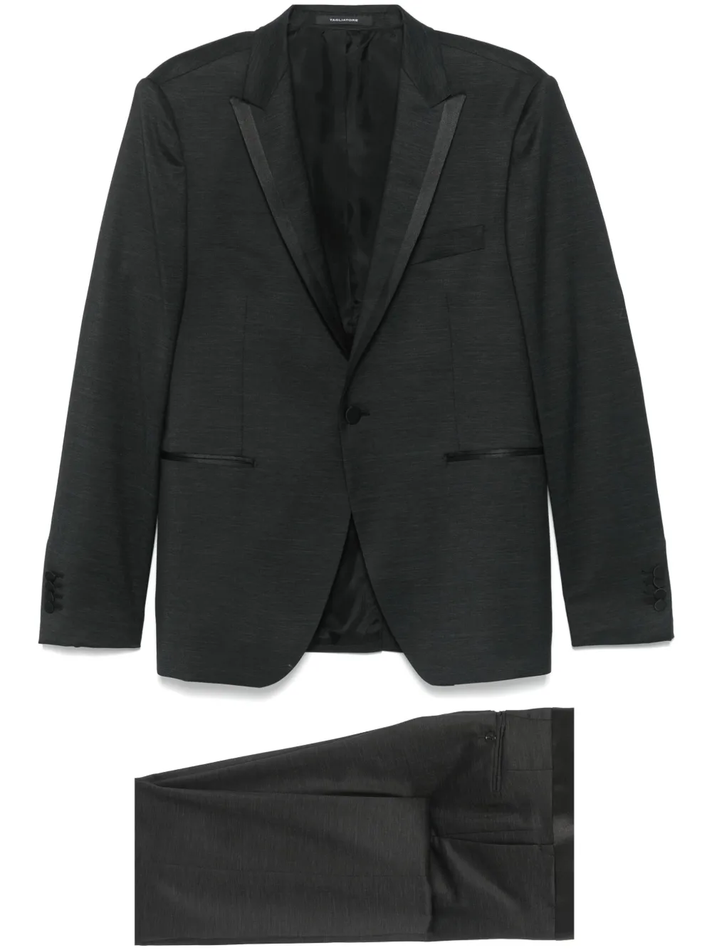 Tagliatore single-breasted dinner suit Zwart