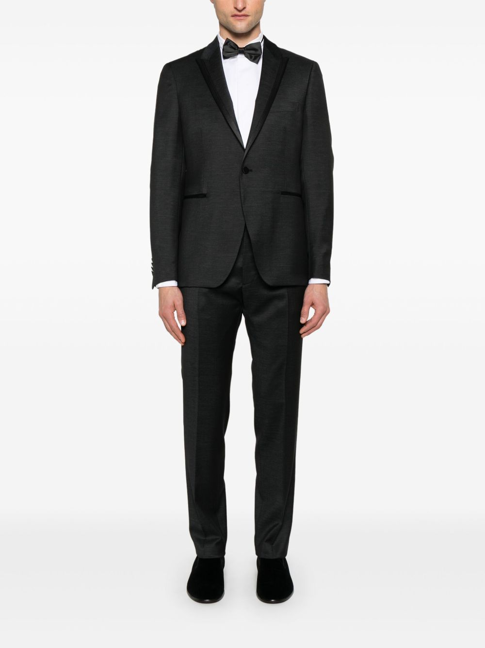 Tagliatore single-breasted dinner suit - Zwart