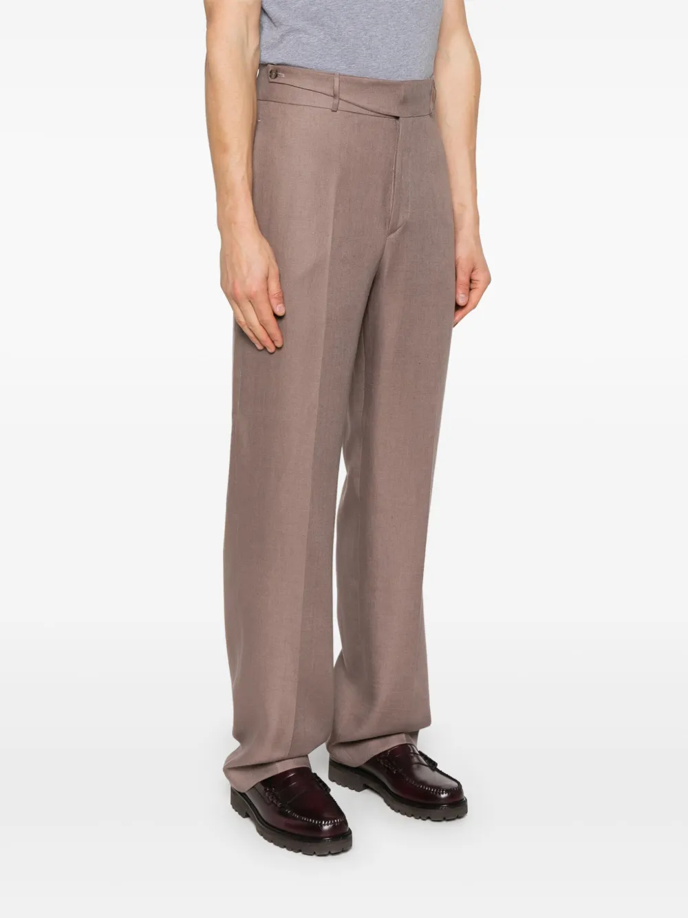 Tagliatore Naples broek Bruin