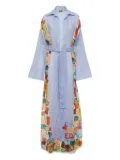 DSQUARED2 cotton beach dress - Blue