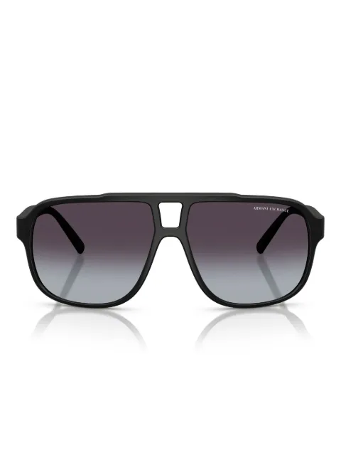 Armani Exchange pilot-frame sunglasses