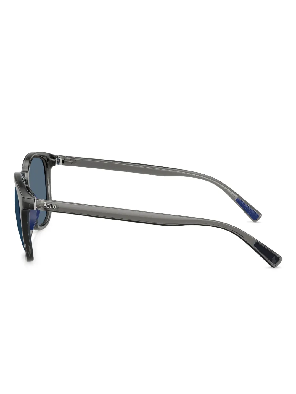 POLO RALPH LAUREN EYEWEAR Zonnebril met geometrisch montuur Zwart