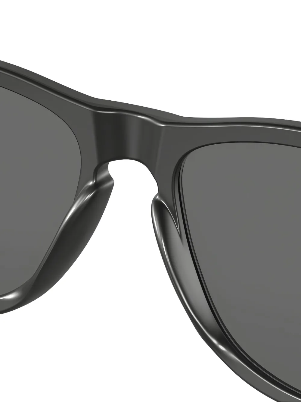 Oakley Zonnebril met geometrisch montuur Zwart