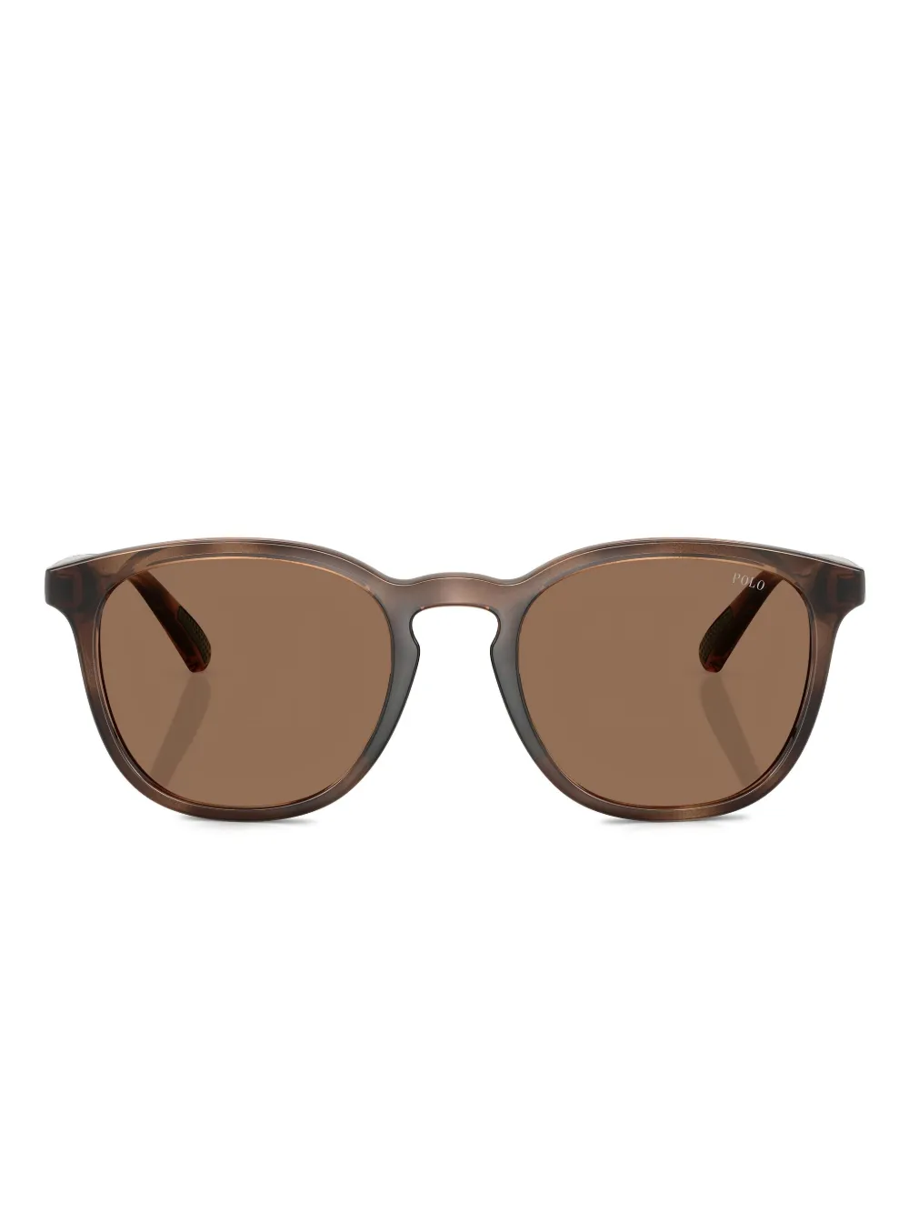 Polo Ralph Lauren Occhiali da sole con montatura wayfarer - Marrone