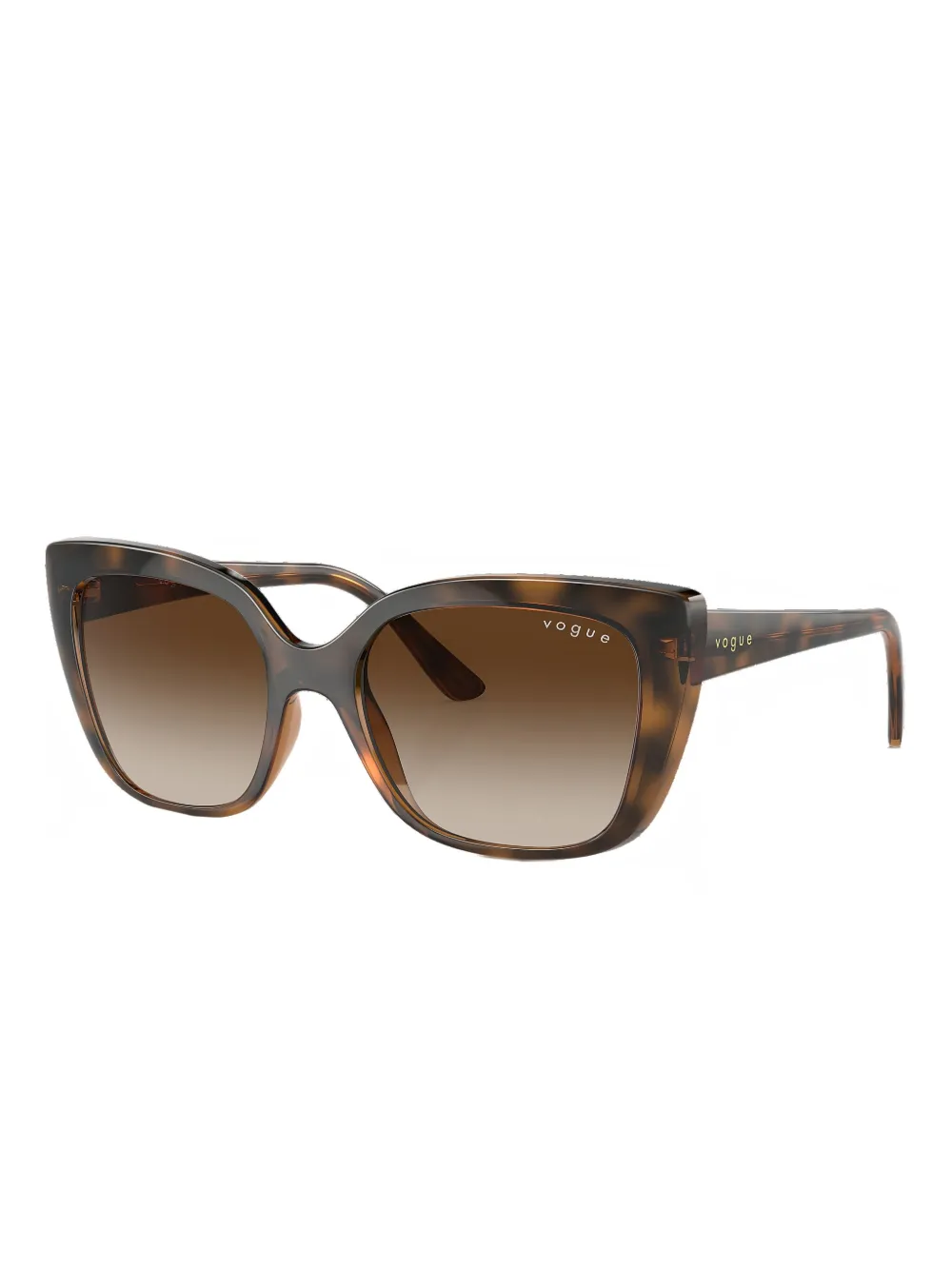 Vogue Eyewear Zonnebril met cat-eye montuur - Bruin