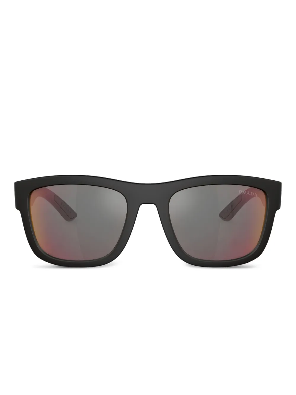 Prada Linea Rossa square-frame sunglasses | Black | Image 1