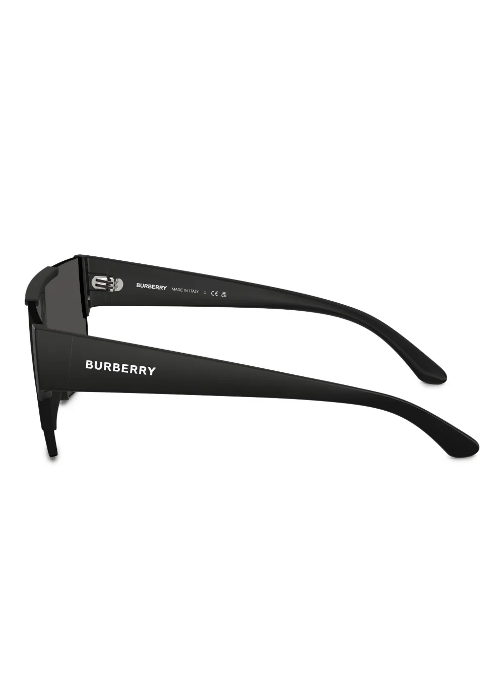 Burberry Eyewear Zonnebril met oversized montuur Zwart