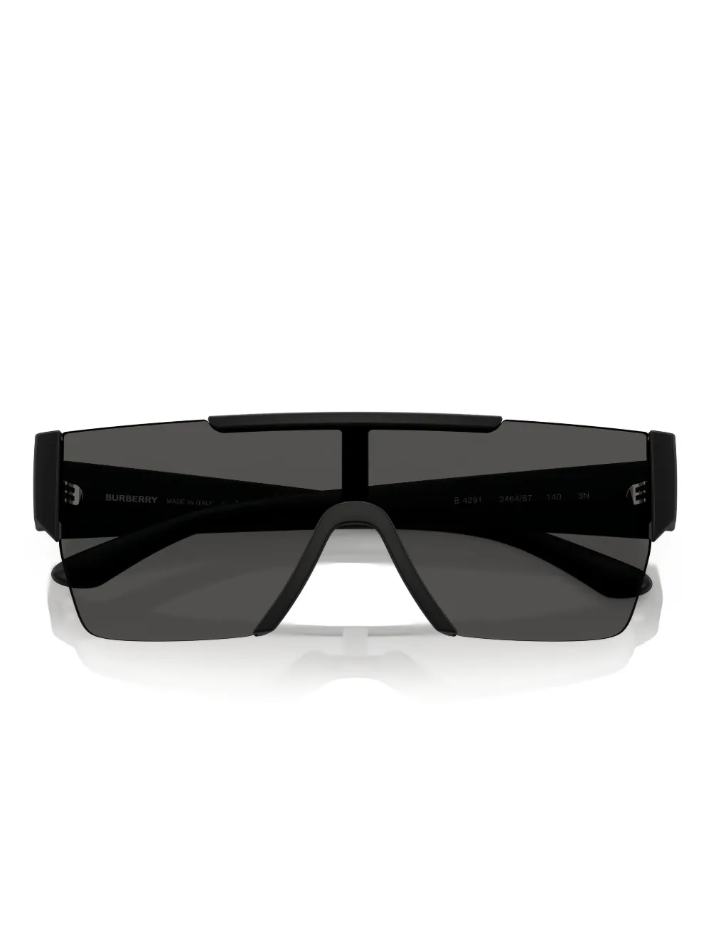 Burberry Eyewear Zonnebril met oversized montuur Zwart