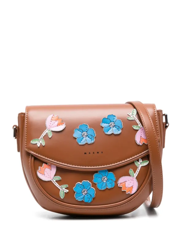 新品】MARNI(マルニ)ワンポイントロゴショルダーバッグ クリアランス