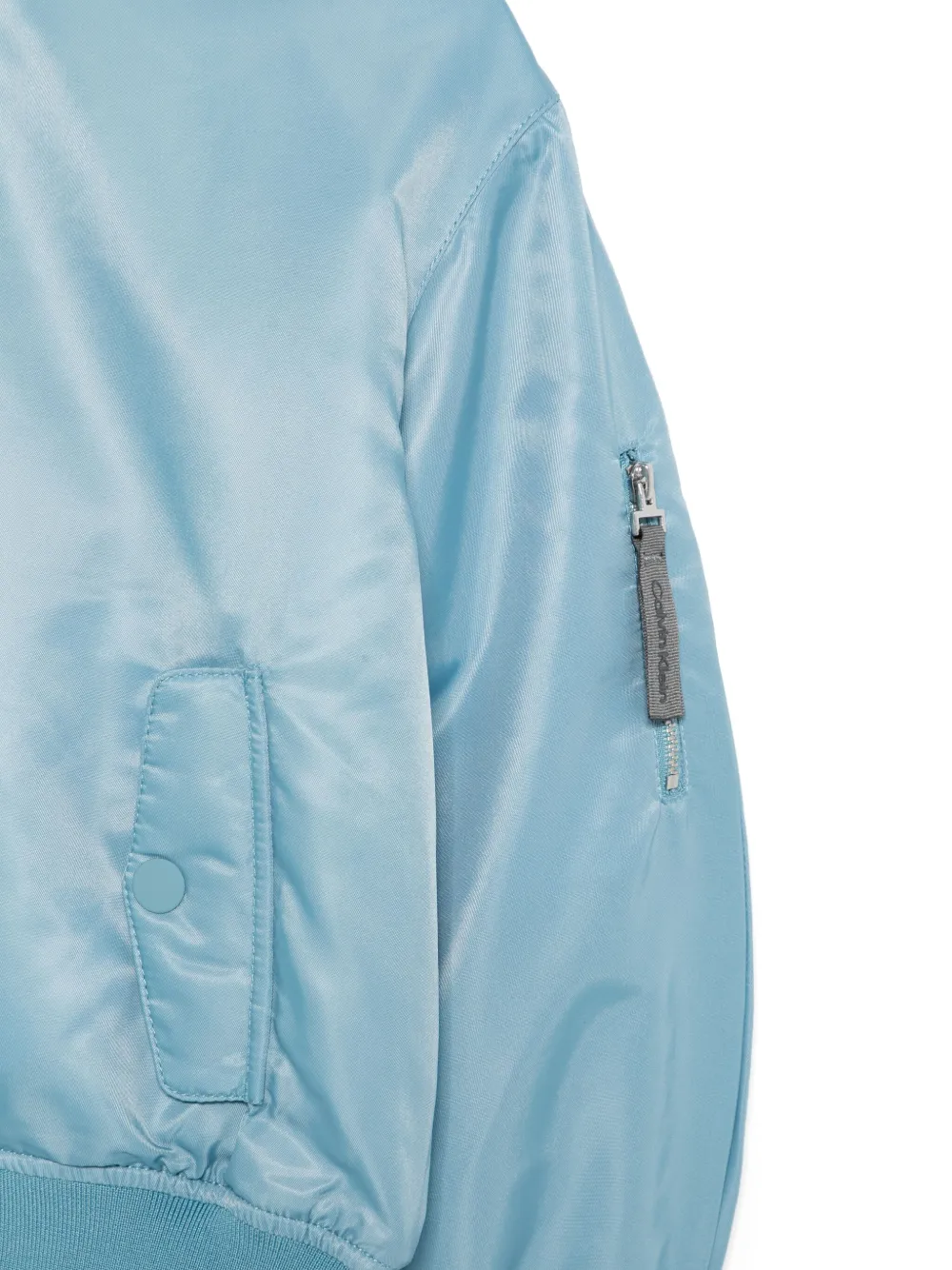 Calvin Klein Kids Gewatteerd bomberjack Blauw