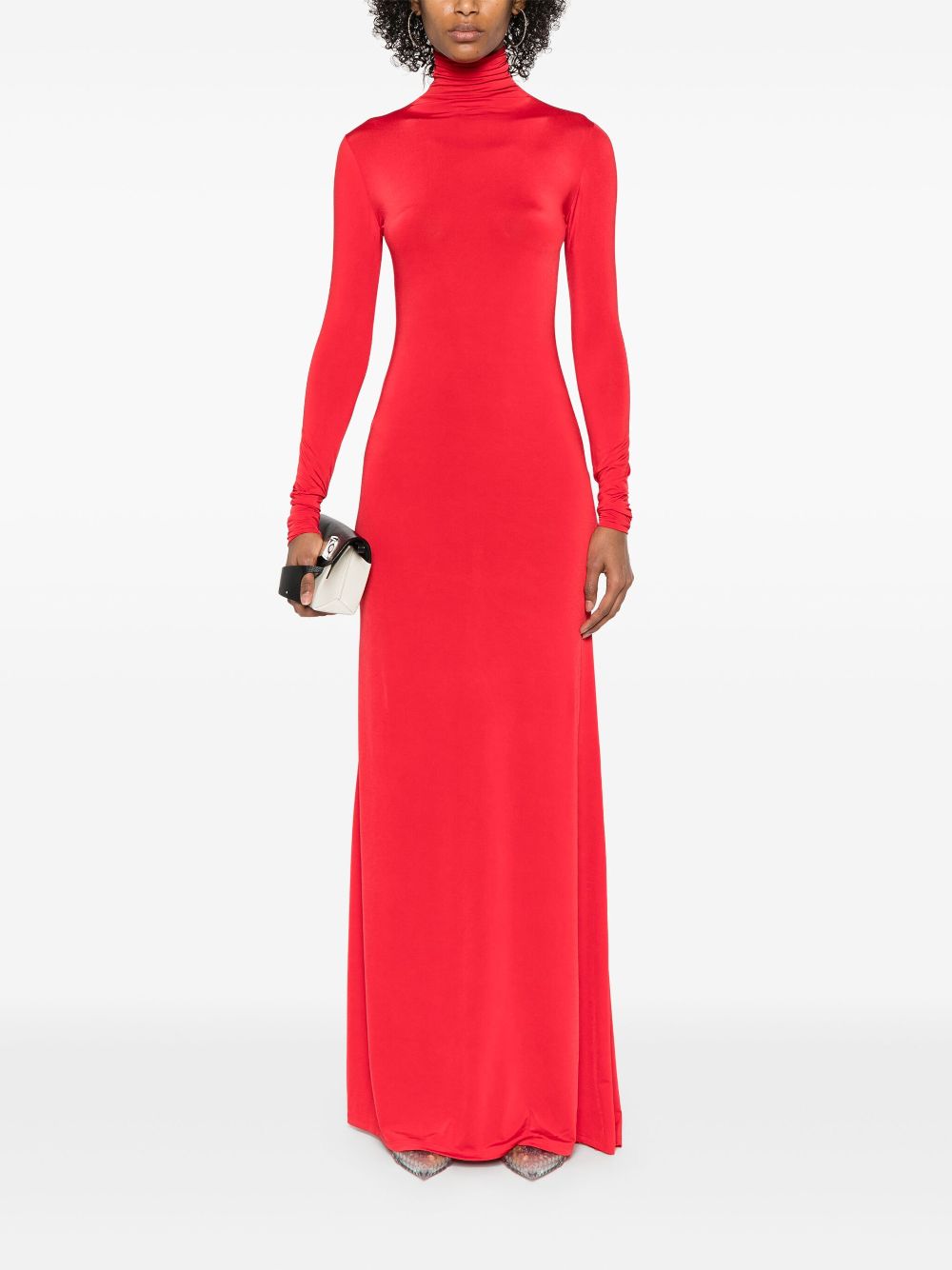 Atu Body Couture x Rue Ra stretch-design maxi dress - Rood