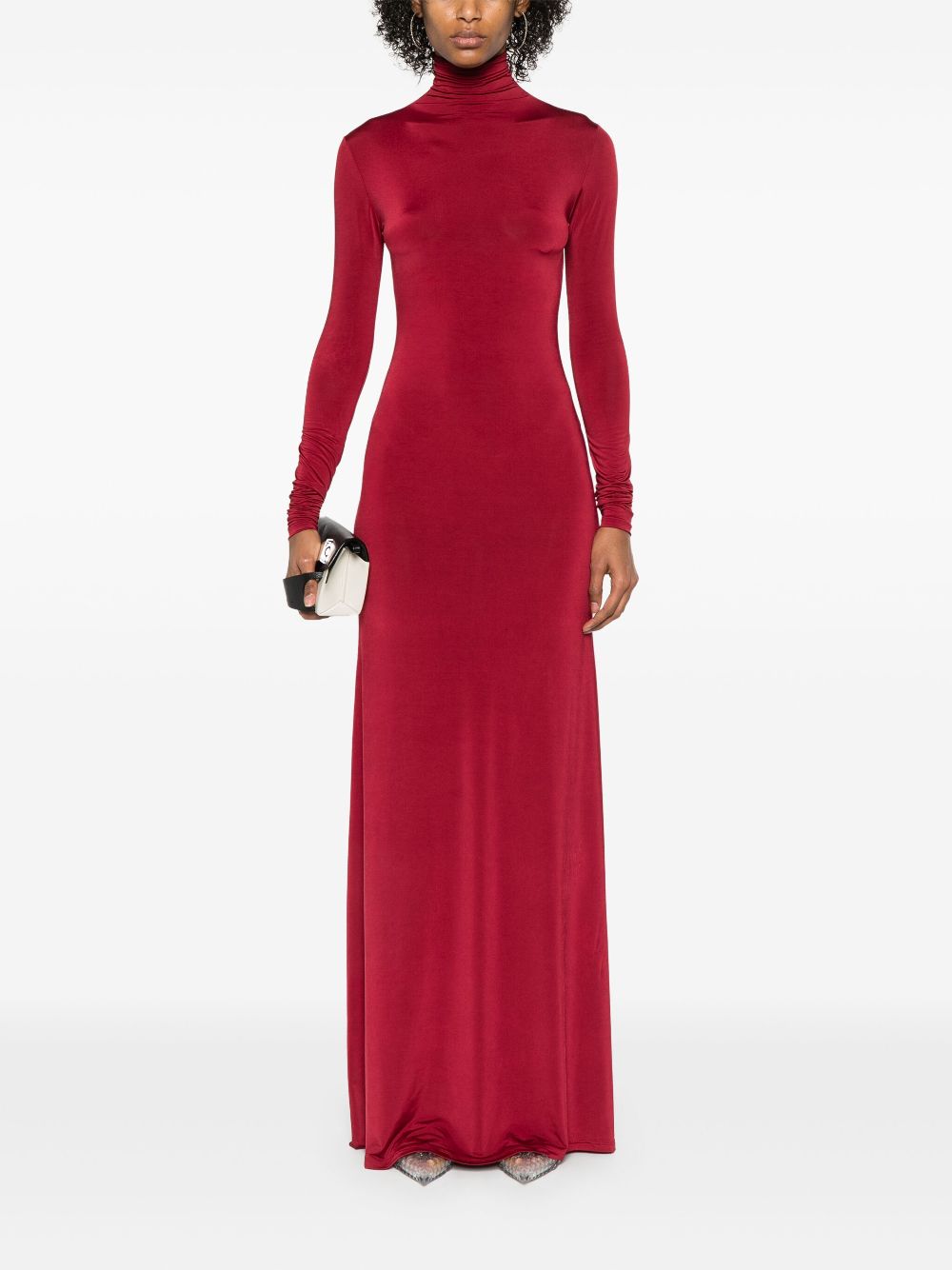 Atu Body Couture x Rue Ra stretch-design maxi dress - Rood