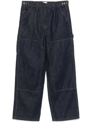 デニム・ジーパン MAGDA BUTRYM Woman Jeans Blue 130720 NAVY Totness denim pants in navy