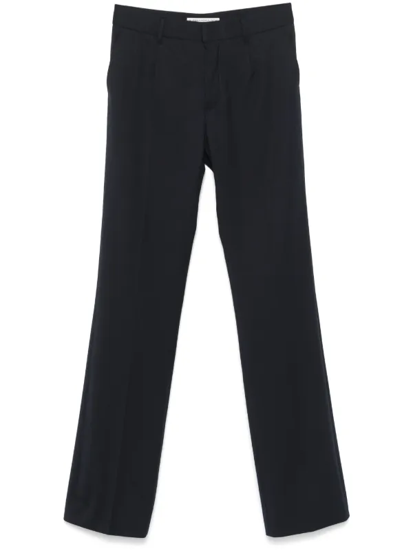 Alessandra Rich Lightweight Trousers in Blue