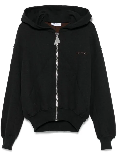 The Attico logo-appliqué hoodie