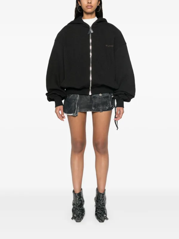アウターその他 THE ATTICO Women Outer 250WCB00048DDD100AA 184 Black Black hooded bomber jacket The attico - women - THE ATTICO
