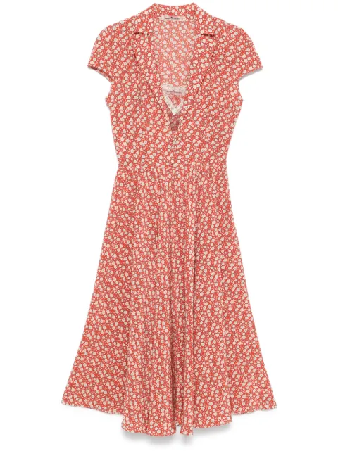 Ermanno Scervino vestido midi con estampado floral