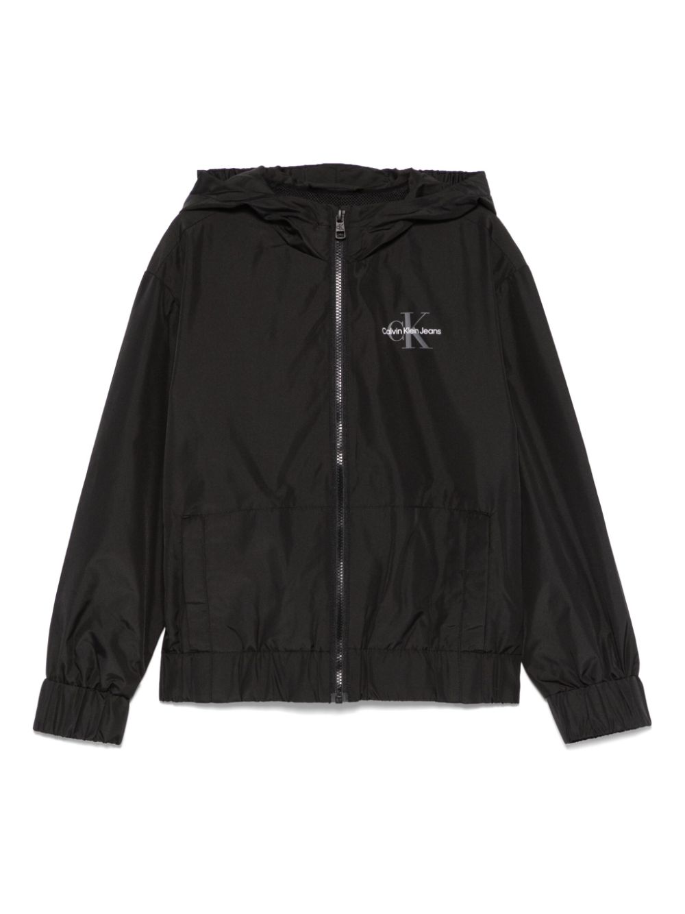 Calvin Klein Kids hooded jacket - Black