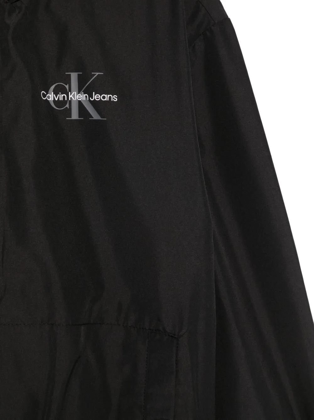 Calvin Klein Kids Jack met capuchon Zwart